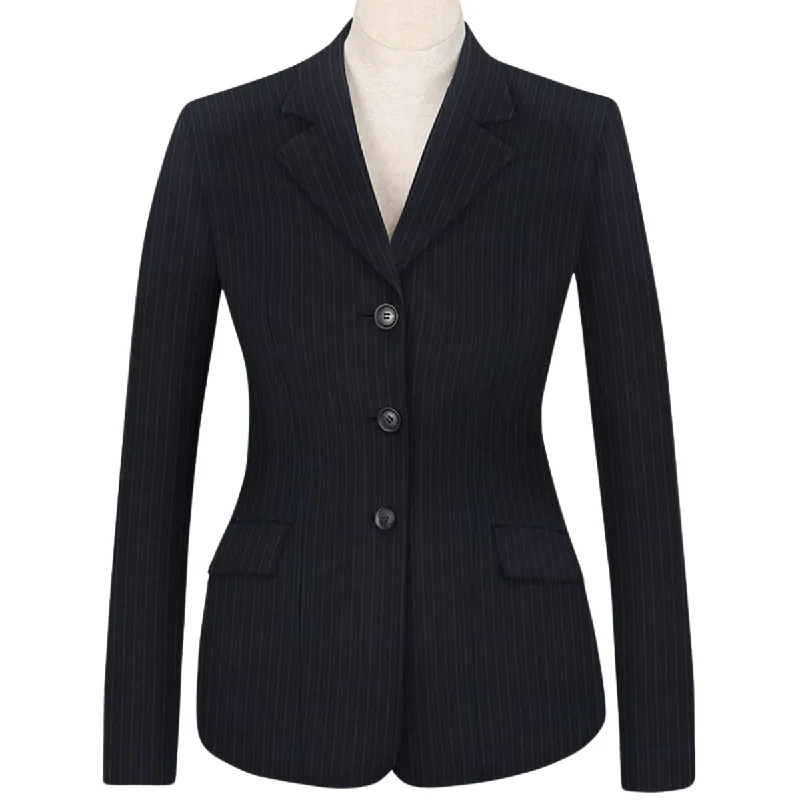 RJ Classics 'Monterey' Orange Label Show Coat in Black Stripe - Women's 6S Hooded Jacket Zipper Jacket Button Jacket RJ Classics 'Monterey' Orange Label Show Coat in Black Stripe - Women's 6S Hooded Jacket Zipper Jacket Button Jacket