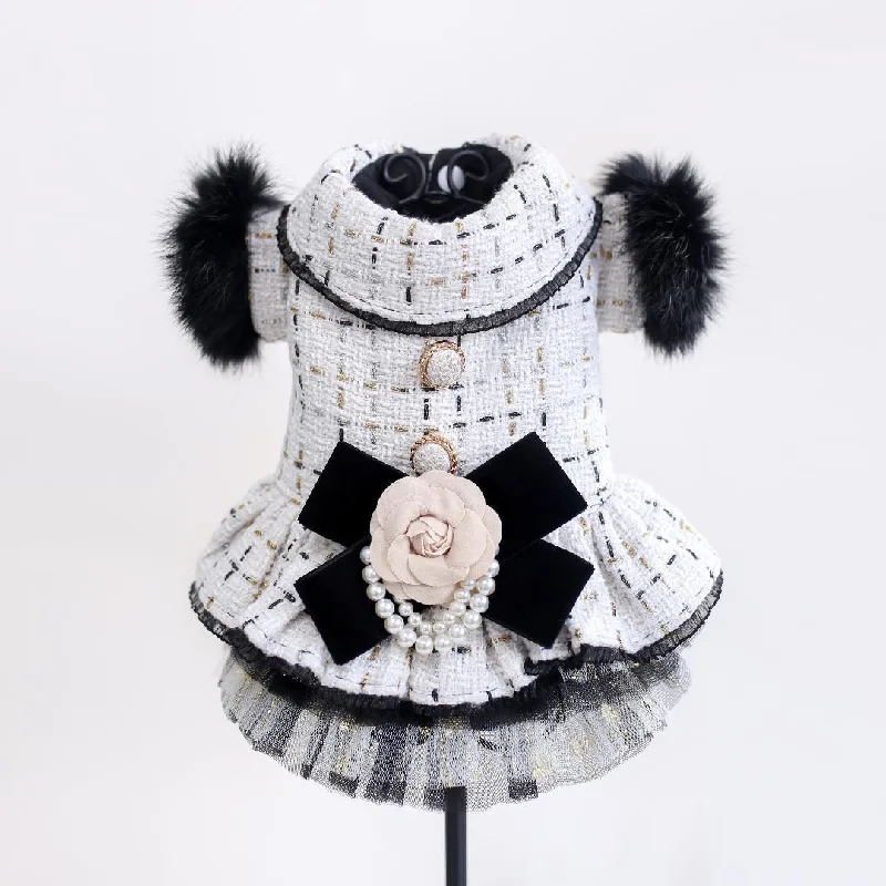 Paris Dog Dress Coat Kimono Robe Cloak