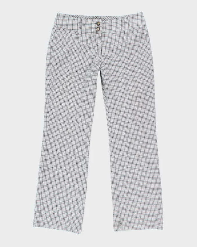 BCBG Max Azria Checked Trousers - W30 L28 Trousers stylish elegant
