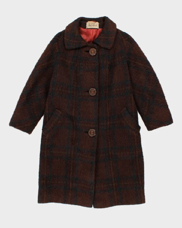 Vintage 70s Dellbury Llama Coat - L Print Jacquard Embroidered