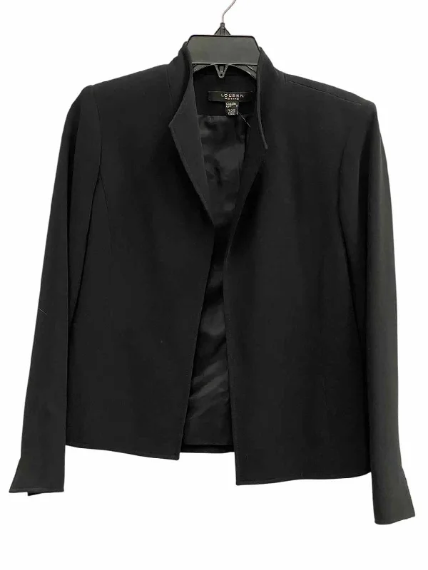 Louben Size 2 Black Blazer Women's Handmade Blazer