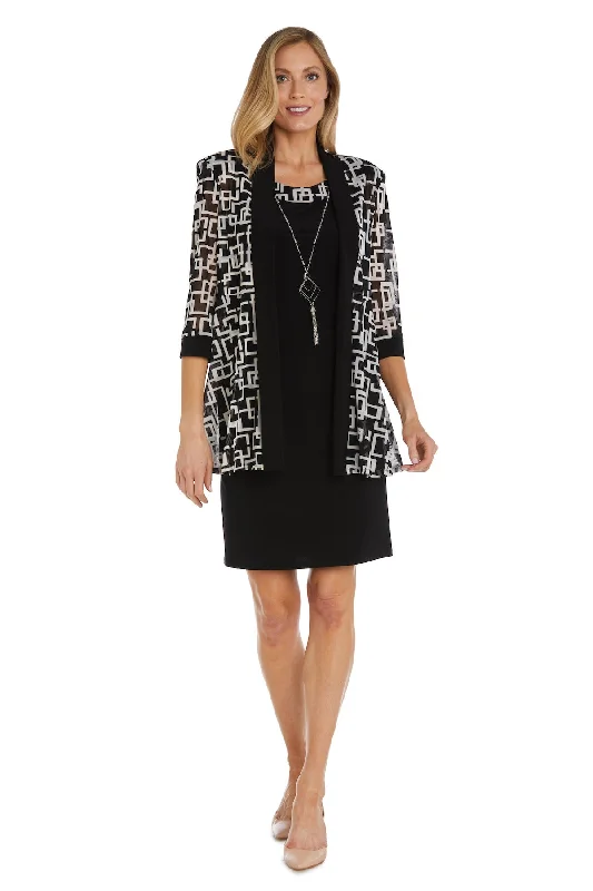 R&M Richards 9693 Short Print Jacket Mother of the Bride Dress Bomber Jacket Anorak Windbreaker R&M Richards 9693 Short Print Jacket Mother of the Bride Dress Bomber Jacket Anorak Windbreaker