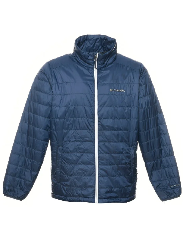 Columbia Puffer Jacket - M Striped Jacket Polka Dot Jacket Floral Jacket