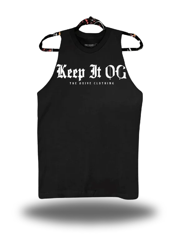 KEEP IT OG TANK TOP silver tank top