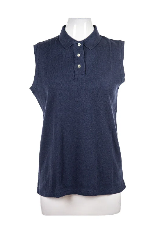 Vintage 1980's Lands' End Tank Top off shoulder tank