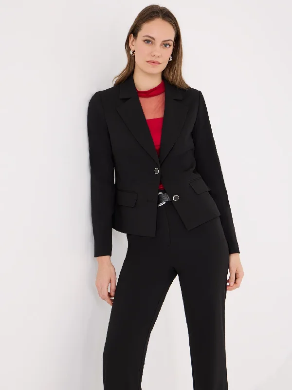 2-Button Blazer Women's Warm Suit