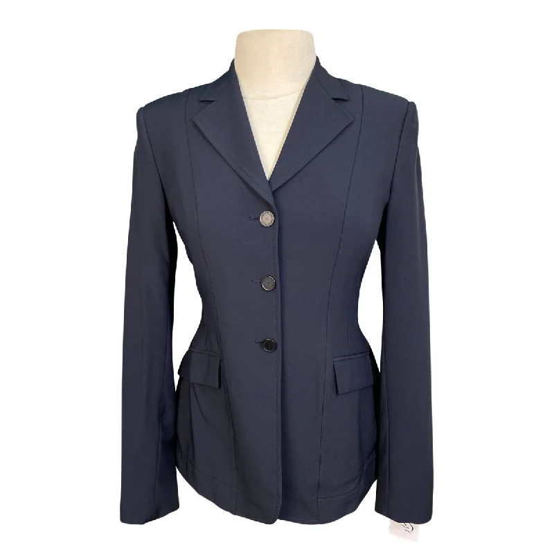 RJ Classics 'Nora' Grey Label Show Coat in Navy - Women's 6L Hooded Jacket Zipper Jacket Button Jacket RJ Classics 'Nora' Grey Label Show Coat in Navy - Women's 6L Hooded Jacket Zipper Jacket Button Jacket