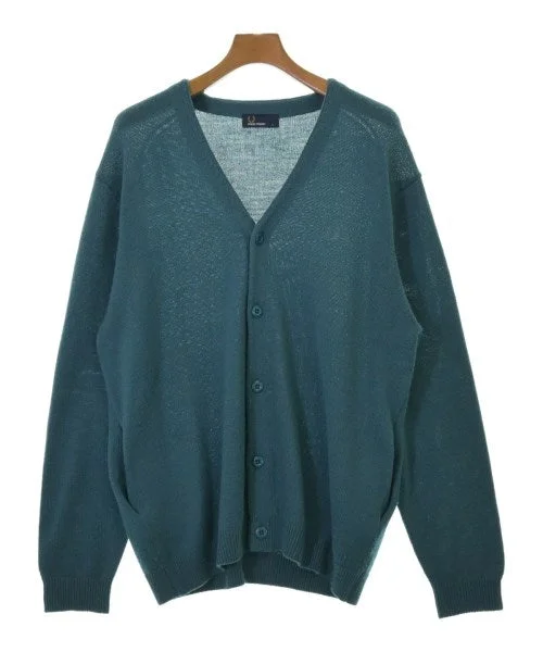 FRED PERRY Cardigans Real Fur Shearling Chenille