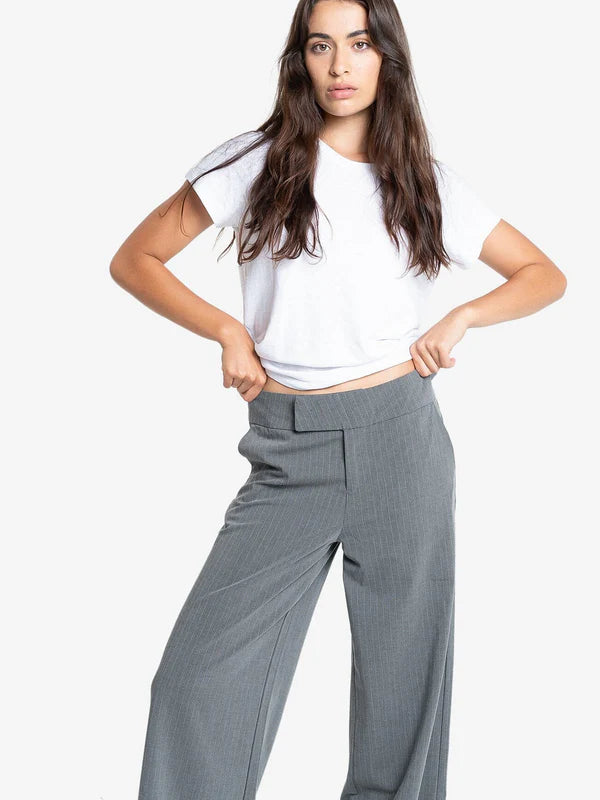 Thrills Christina Pinstripe Trouser Trousers Designer Luxury
