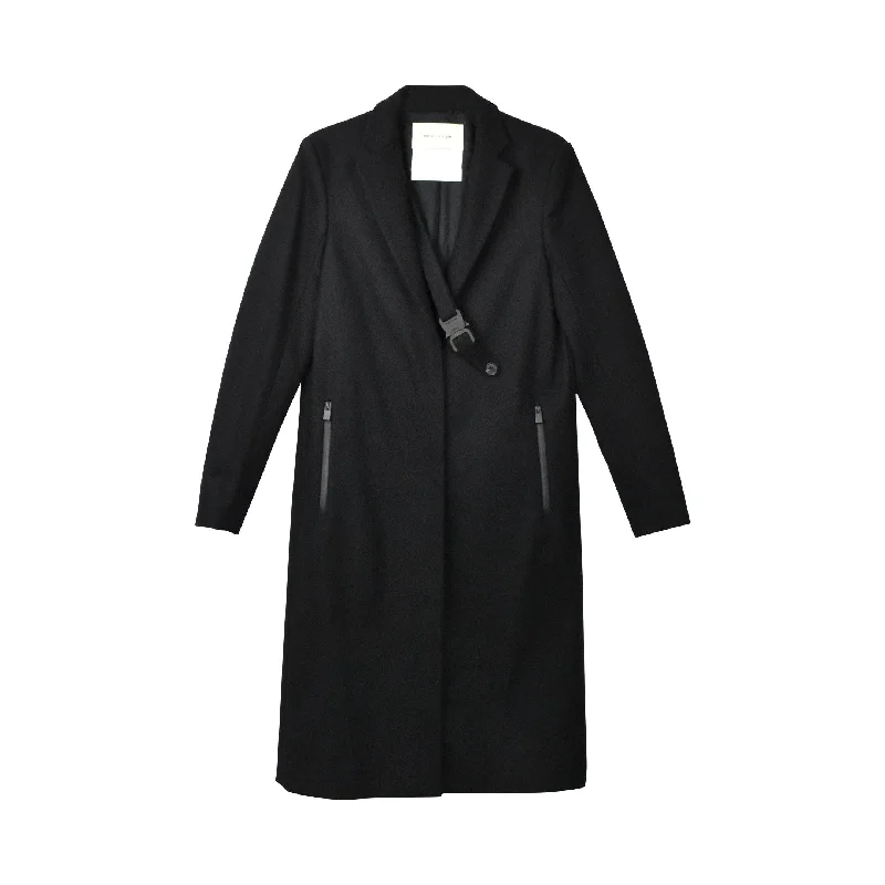 Alyx Trench Coat - Women's 36 Denim Leather Suede