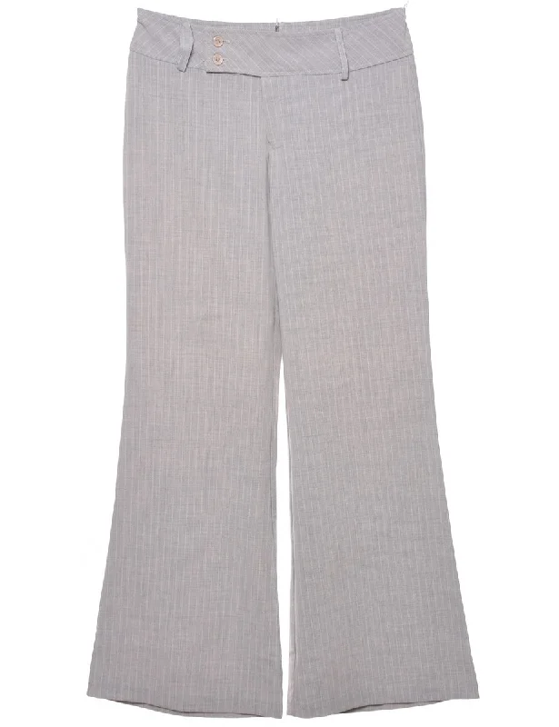 Striped Pattern Trousers - W30 L32 Trousers luxurious high-end