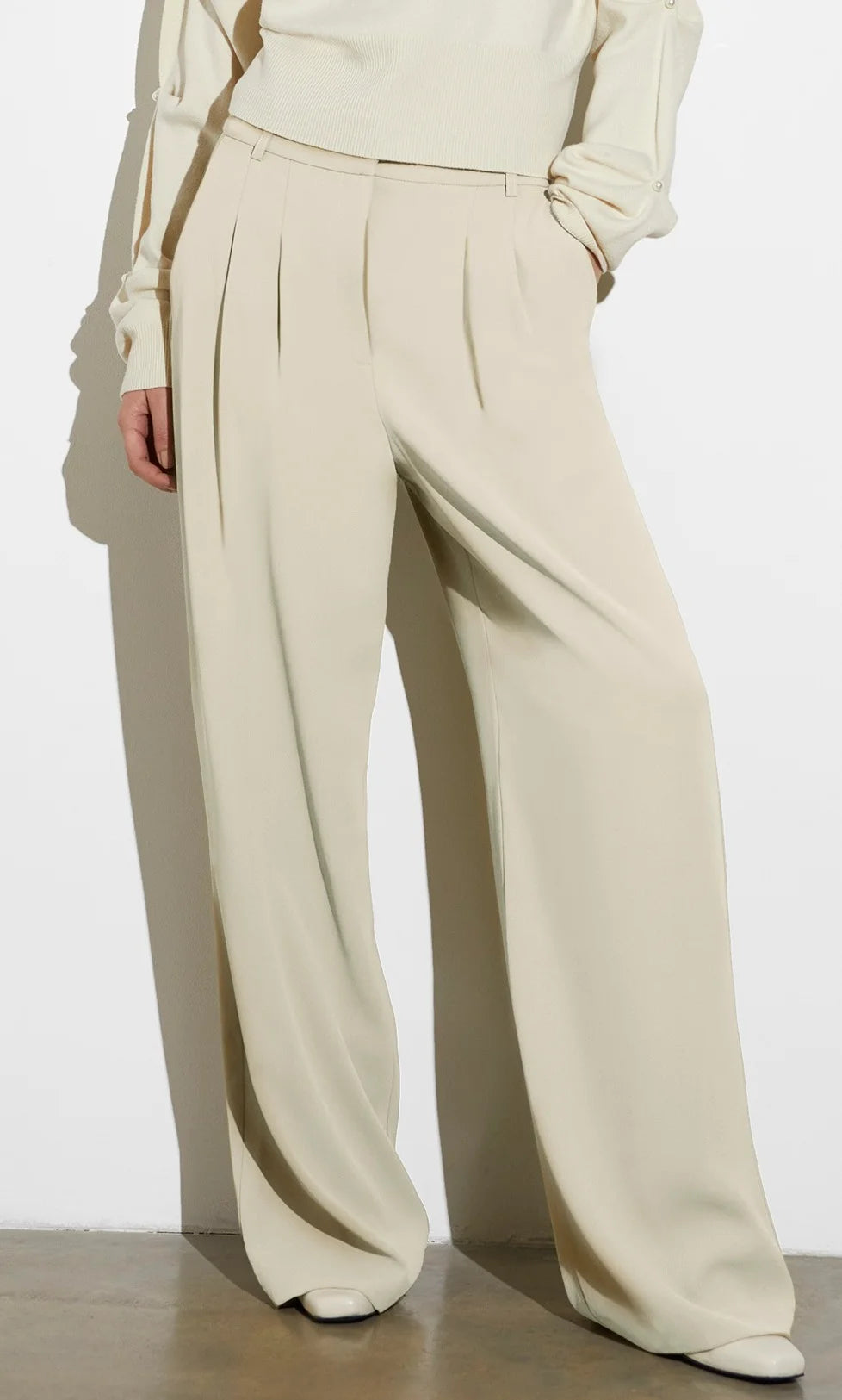 Harry Suiting Trousers in Neutrals Trousers cozy comfortable