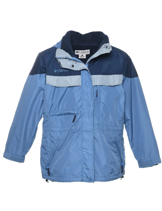 Columbia Mountaineering Jacket - L Tiered Jacket Buttoned Jacket Zippered Jacket