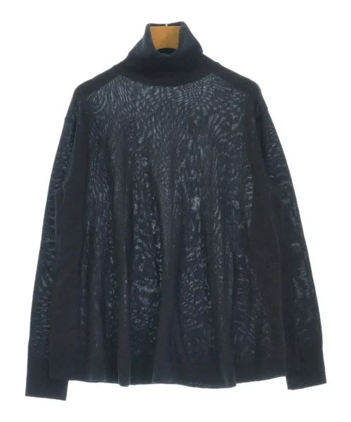 Drawing Numbers Sweaters Mesh Blend Leather Blend Suede Blend