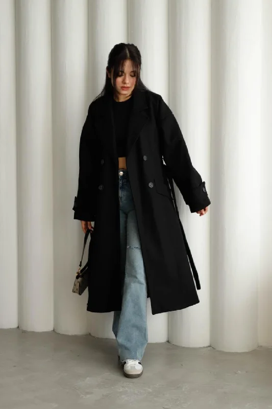 Trench coat ZU 102 Bomber Denim Leather