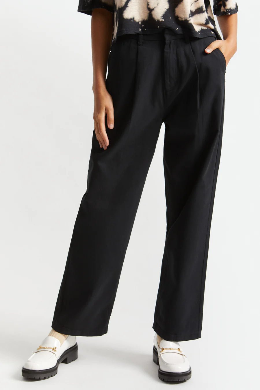 Brixton Victory Trouser Pant - Black Trousers Brand Named
