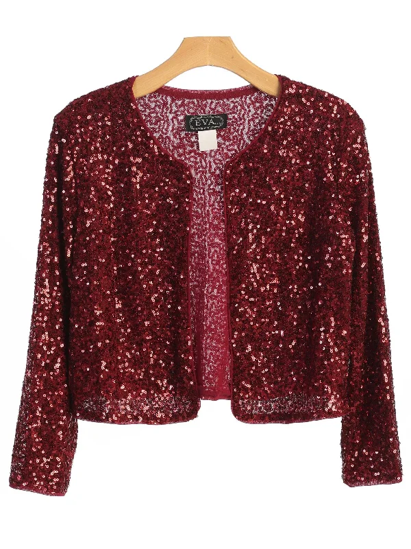 Burgundy 1 Formal Sequins Bolero Evening Jacket Sale Elasticated Jacket Padded Jacket Insulated Jacket Burgundy 1 Formal Sequins Bolero Evening Jacket Sale Elasticated Jacket Padded Jacket Insulated Jacket