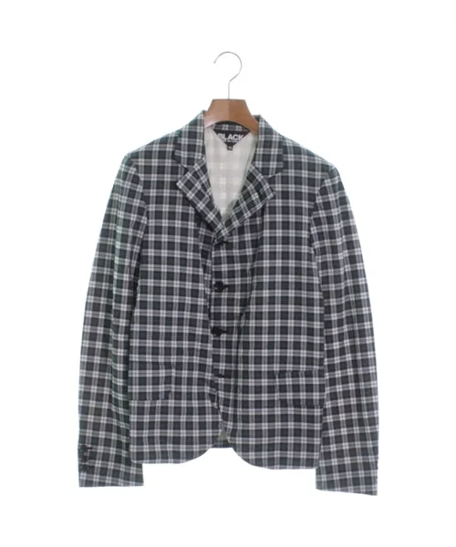 BLACK COMME des GARCONS Casual jackets Herringbone Jacket Checkered Jacket Solid Jacket BLACK COMME des GARCONS Casual jackets Herringbone Jacket Checkered Jacket Solid Jacket