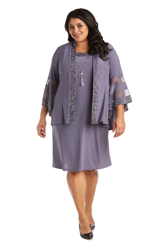 R&M Richards 7005W Plus Size Two Piece Set Jacket Dress Rayon Fabric Velvet Fabric Corduroy Fabric R&M Richards 7005W Plus Size Two Piece Set Jacket Dress Rayon Fabric Velvet Fabric Corduroy Fabric