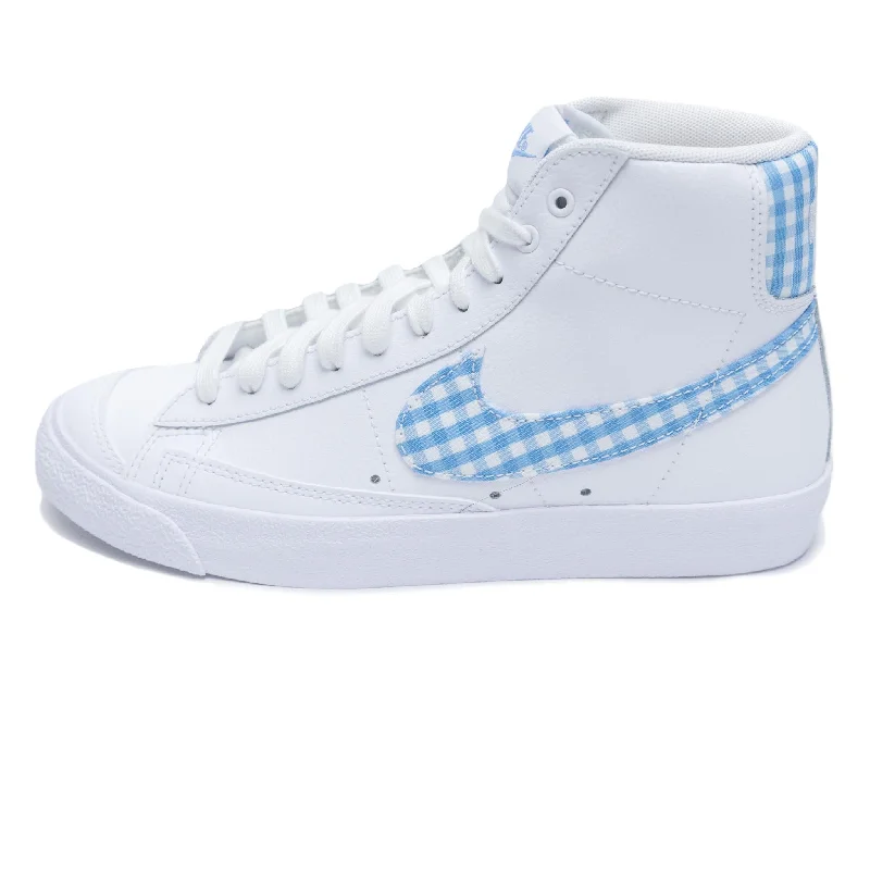 Nike Blazer Mid '77 'Blue Gingham' Silk Women's Blazer