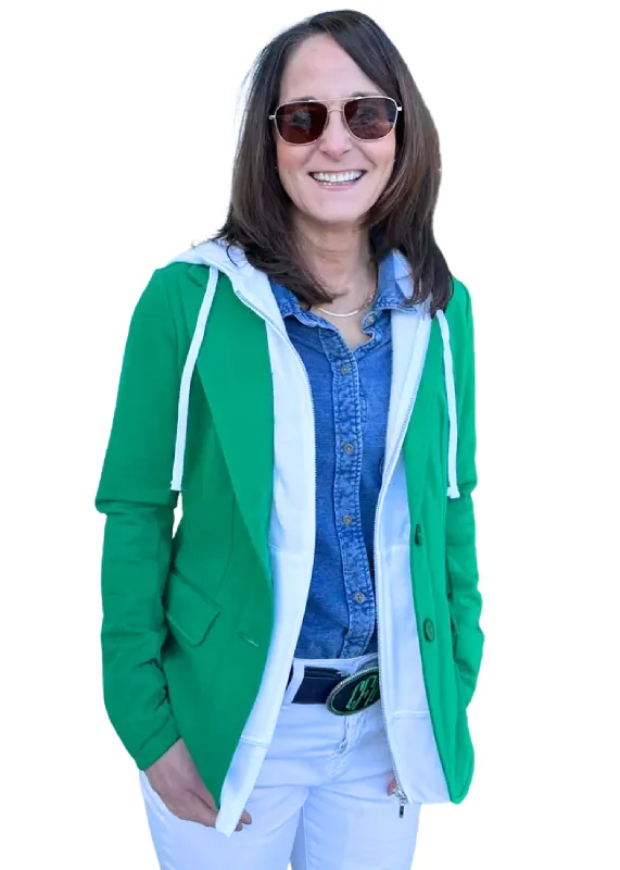 TRACEY HOODED BLAZER Women's Elegant Suit