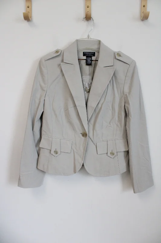 Worthington Tan Khaki Blazer | 8 Summer Women's Jacket