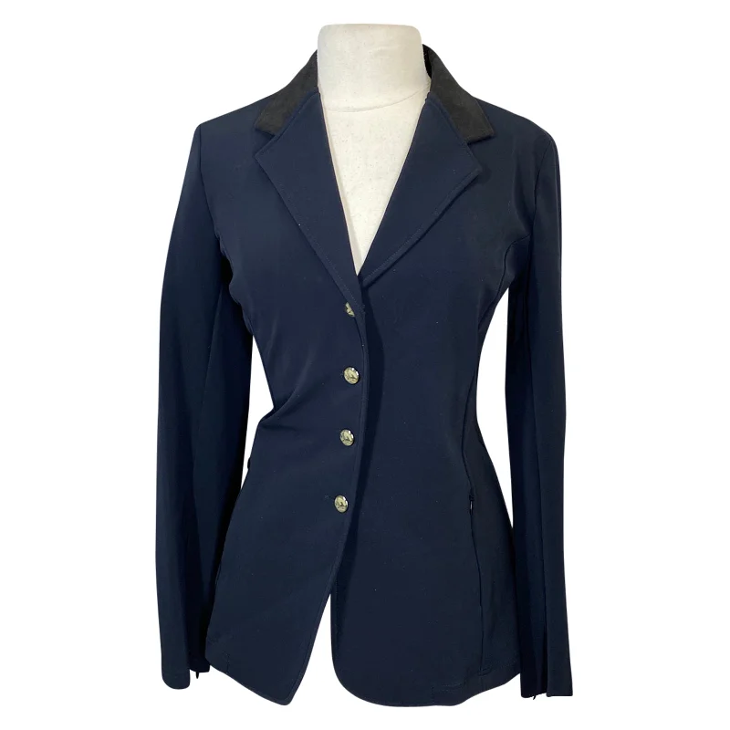 Sarm Hippique 'Comfort Sport' Show Coat in Black - Women's IT 50 (US 14) Bolero Crop Top Camisole Sarm Hippique 'Comfort Sport' Show Coat in Black - Women's IT 50 (US 14) Bolero Crop Top Camisole