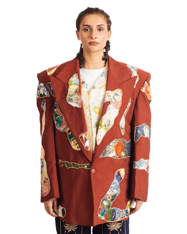 AIMEN MAQSOOD BLAZER Women's Fashion Blazer