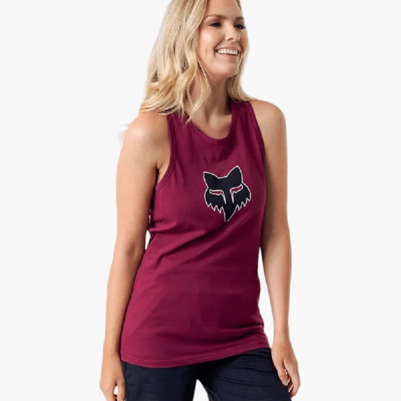 Fox Womens Head Tank Scarlet floral tank top