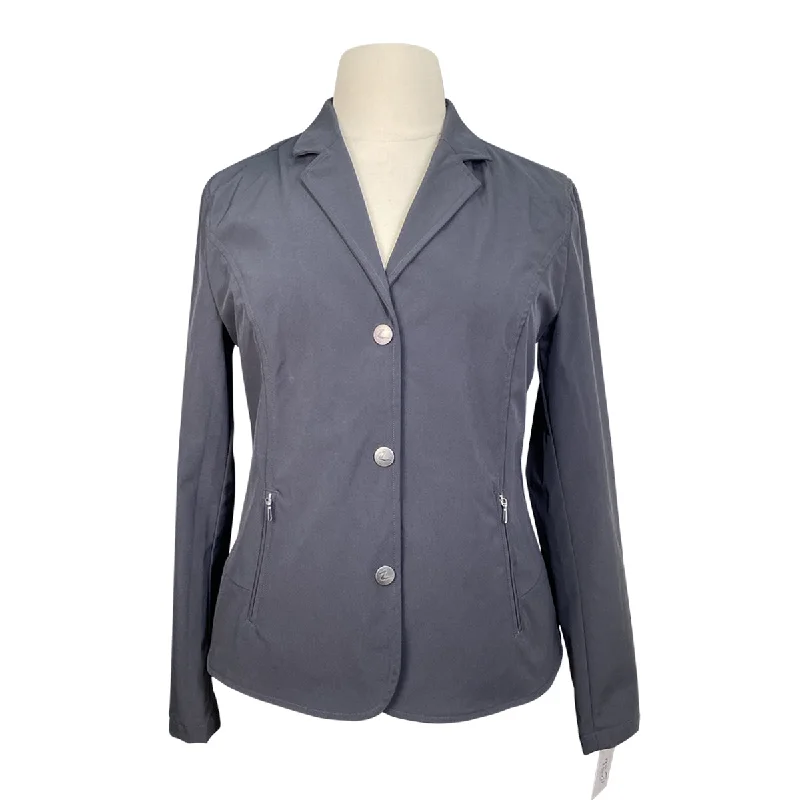 Horze Soft Shell Show Coat in Dark Grey - Women's 14 Satin Silk Chiffon