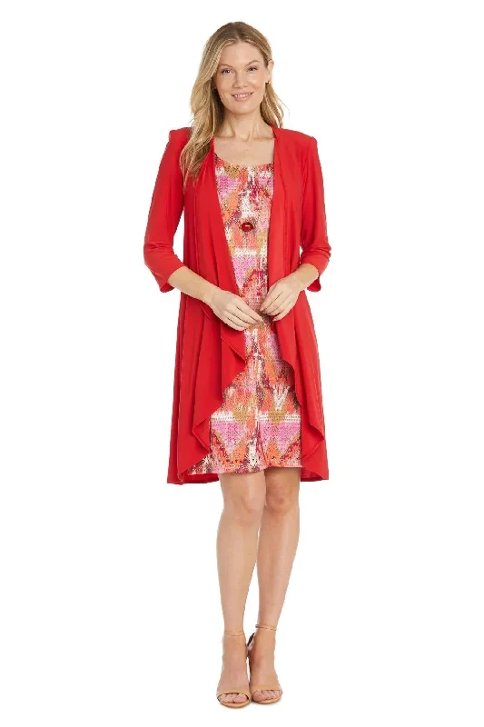 R&M Richards 1204 Short Mother of the Bride Jacket Dress Fitted Jacket Loose Jacket Oversized Jacket