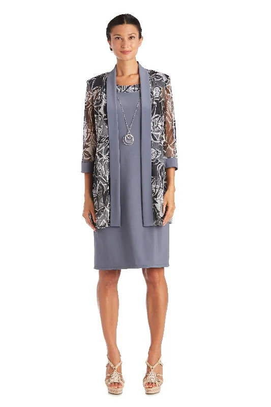 R&M Richards 7353 Short Mother Of Bride Jacket Dress Bomber Jacket Anorak Windbreaker R&M Richards 7353 Short Mother Of Bride Jacket Dress Bomber Jacket Anorak Windbreaker