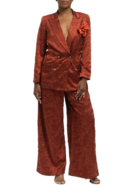 Maroon Emerald City Blazer High-End Women's Suit