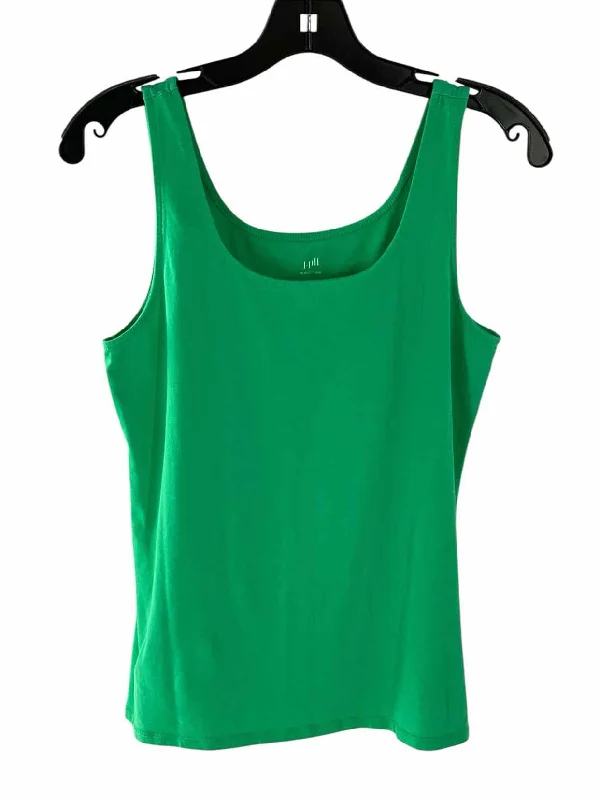 J Jill Size M Green Tank Top neon tank top