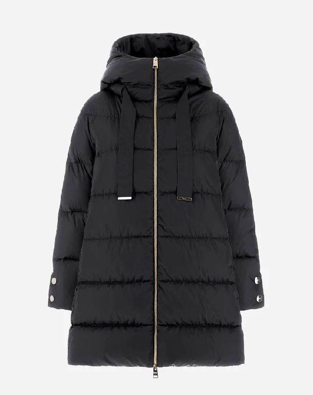 A-Shape Coat Tailored Straight A-Line