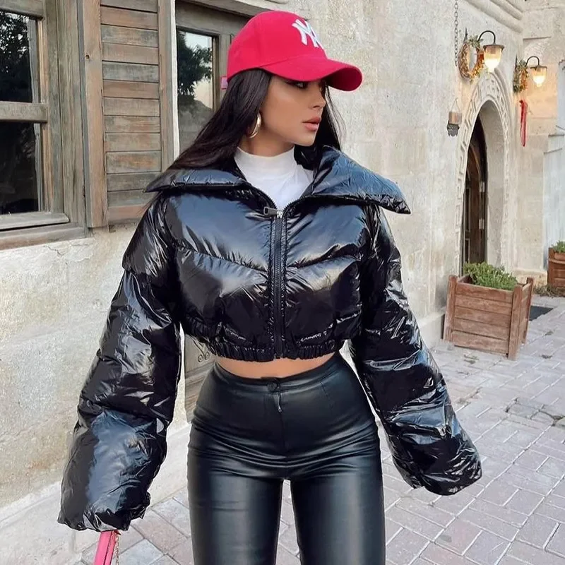 Autumn And Winter Women Fashion Solid Color Long Sleeve Short Coat Mesh Canvas Denim Autumn And Winter Women Fashion Solid Color Long Sleeve Short Coat Mesh Canvas Denim