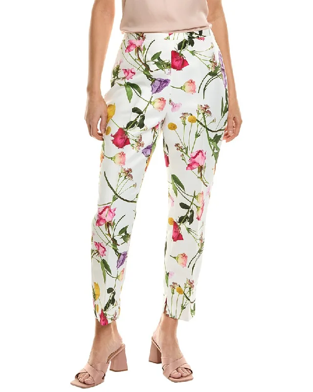 Ted Baker Printed Narrow Leg Trouser Trousers Palazzo Wide Leg
