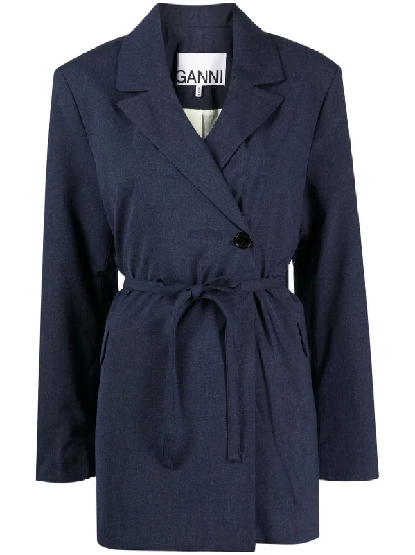 DRAPEY MELANGE BLAZER Women's Casual Suit