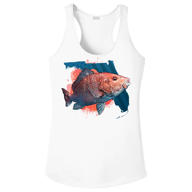 American Red Snapper - Ladies Tank Top essential tank top