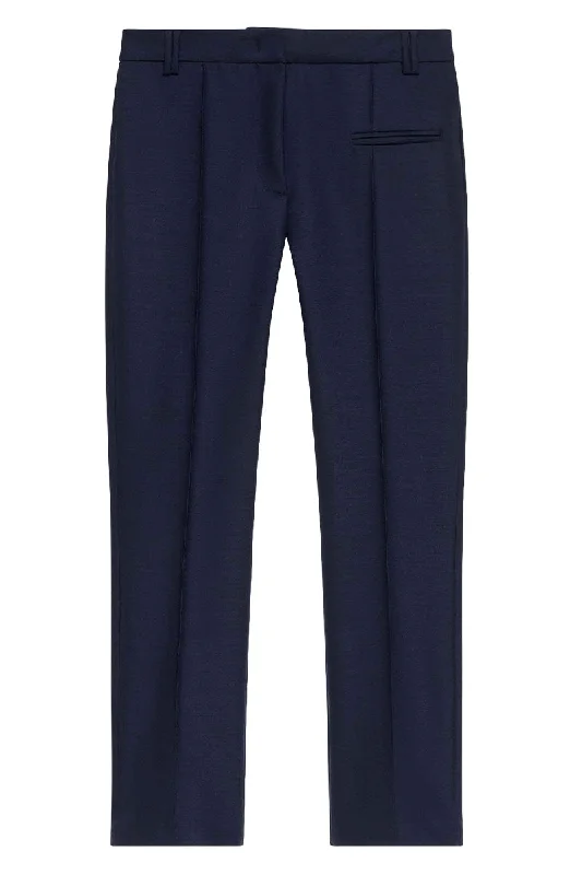 Stretch Wool Skinny Trousers Trousers trendy modern