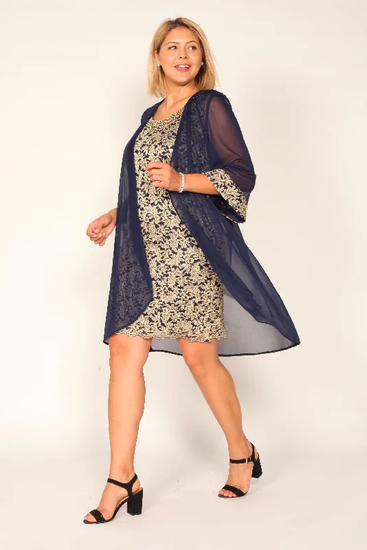 R&M Richards 7312P Short Petite Chiffon Jacket Dress Tiered Jacket Buttoned Jacket Zippered Jacket R&M Richards 7312P Short Petite Chiffon Jacket Dress Tiered Jacket Buttoned Jacket Zippered Jacket