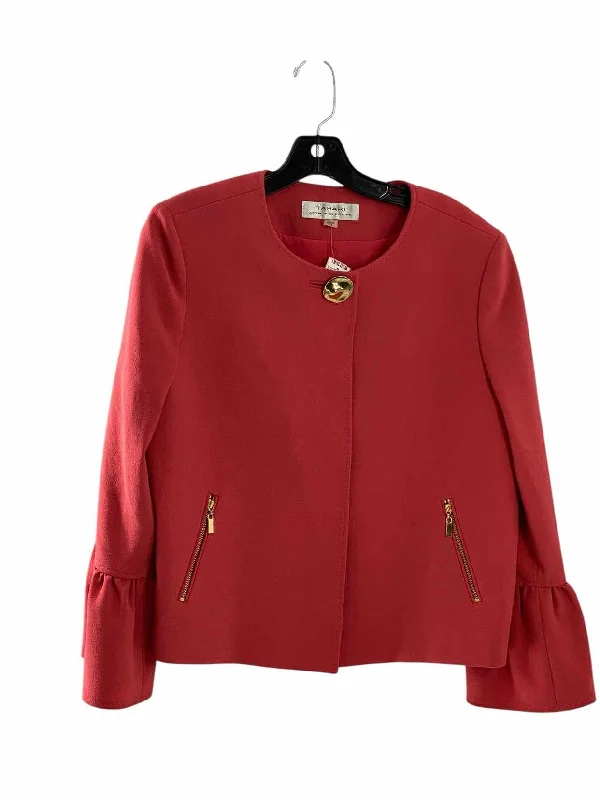 Tahari Size 12 Coral Blazer Women's Boutique Suit