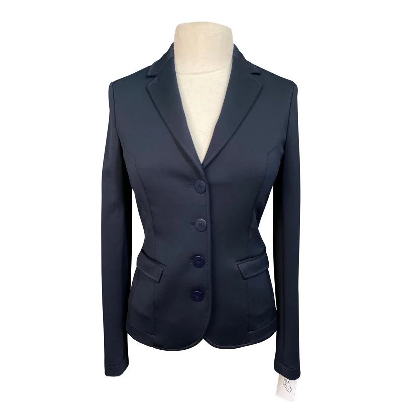 Equiline 'Chantalk' B-Move Show Coat in Navy - Women's IT 42 (US 8) Boat Shawl Notched Equiline 'Chantalk' B-Move Show Coat in Navy - Women's IT 42 (US 8) Boat Shawl Notched