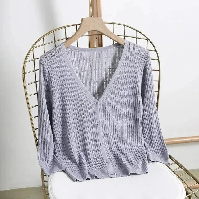Summer Cardigan Sweaters For Women Soft Cozy Warm