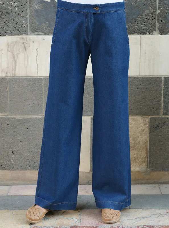 Denim Meymuna Trousers Trousers Office Stylish