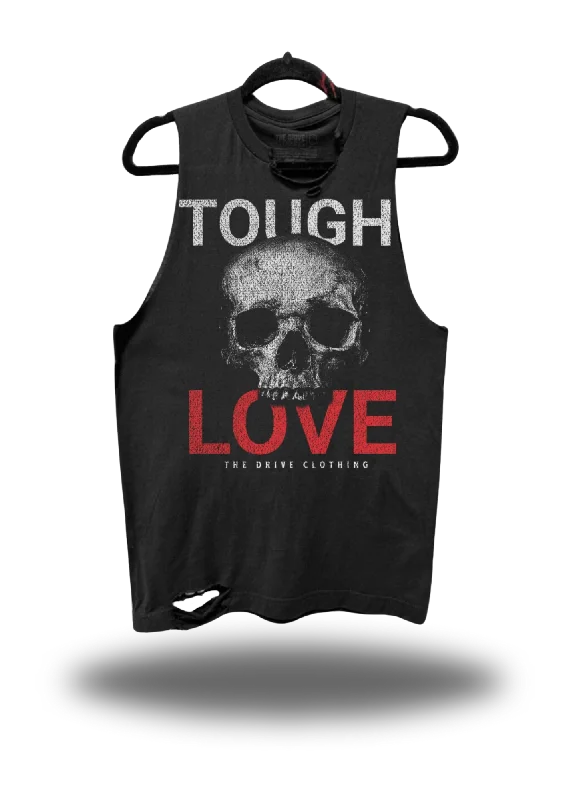 TOUGH LOVE ROAD RASH TANK layering tank top