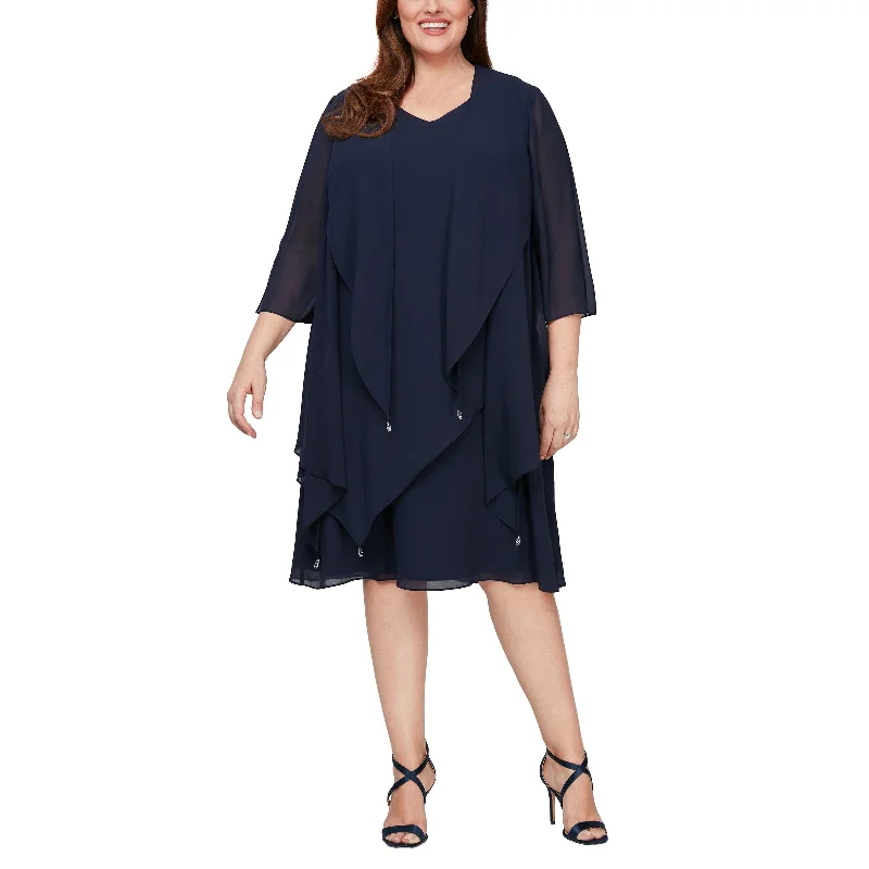Alex Evenings 8492010 Short Sleeveless Plus Size Formal Jacket Dress Sale Satin Jacket Silk Jacket Chiffon Jacket Alex Evenings 8492010 Short Sleeveless Plus Size Formal Jacket Dress Sale Satin Jacket Silk Jacket Chiffon Jacket