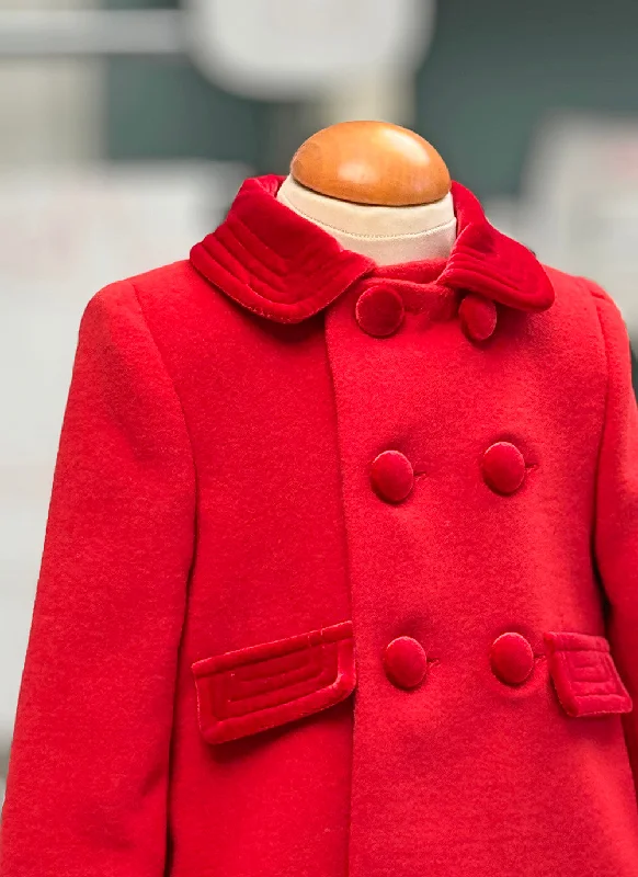 Classic English Style Coat Elasticated Drawstring Belted