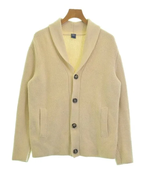 FEDELI Cardigans Boat Neck Shawl Collar Notched Collar