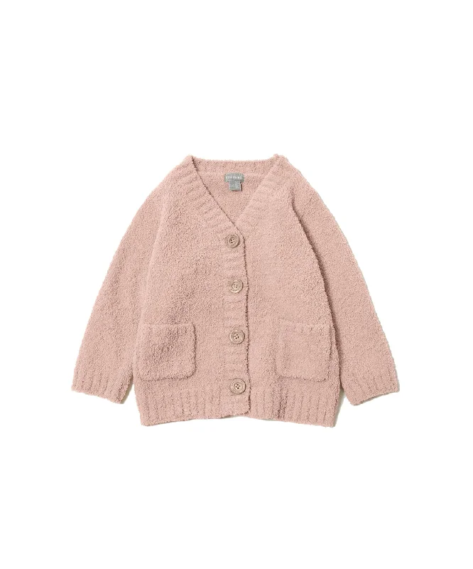 【KIDS】nestwell CLOVER - COMFORT V NECK CARDIGAN - Handmade Hand-knitted Hand-woven